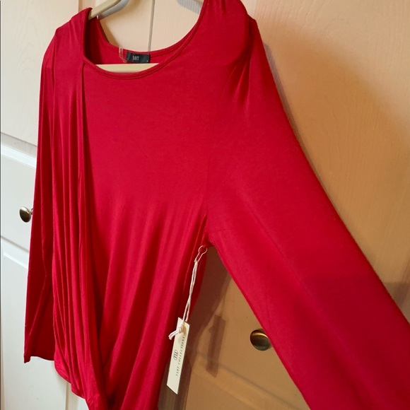 Tart Long Sleeve Wrap Front Top - Picture 4 of 12